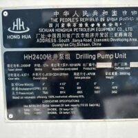 Honghua 2400 HP Quintaplex 7500 psi Mud Pumps