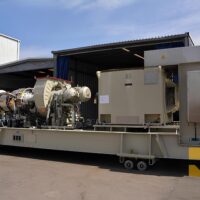 5300 kW Solar Taurus 60 Natural Gas Turbine Gen Set