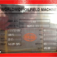 WOM 5000 PSI Standpipe Manifold